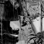 イラスト「某月十九日、雨天、墓地にて」のサムネイル画像